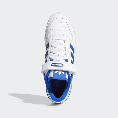 Adidas Forum Low Blanc Bleu Royal