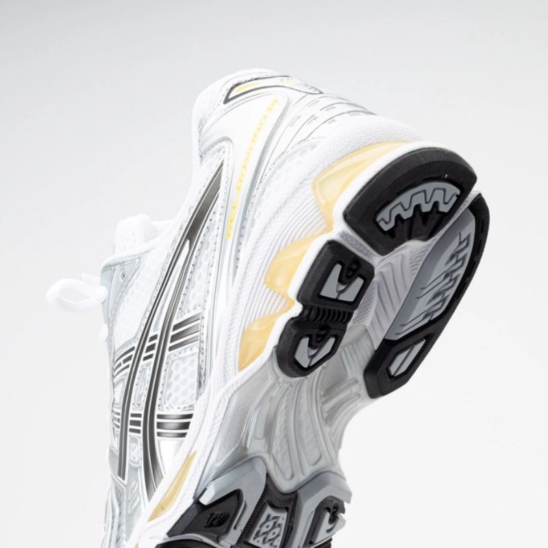 ASICS GEL-KAYANO 14 "White / Tai-Chi Yellow"