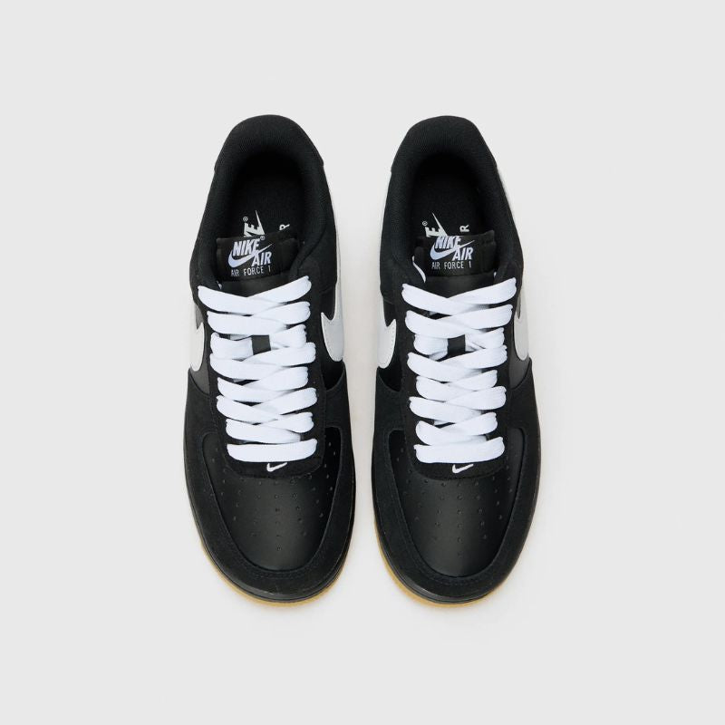 Nike Air Force 1 Black / White / Light Brown