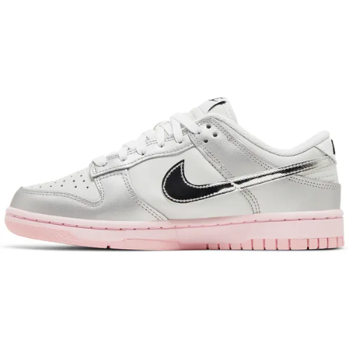 Nike Dunk Low LX Metallic Argenté Rose Foam