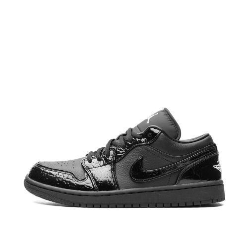 Nike Air Jordan 1 Low SE 'Black Croc'