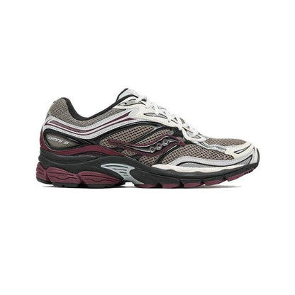 Saucony ProGrid Omni 9 Tomorrow, Meet Yesterday Pack Tan Maroon.