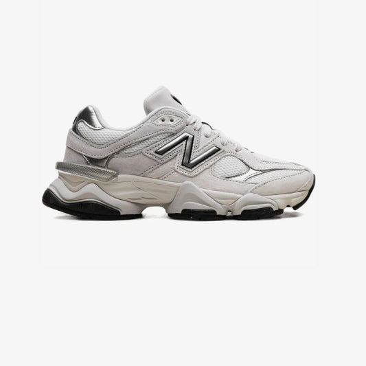 New Balance 9060 White / Black / Metallic Silver