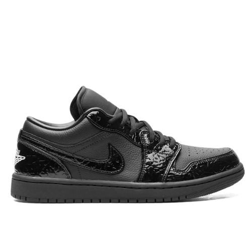 Nike Air Jordan 1 Low “Black Croc”