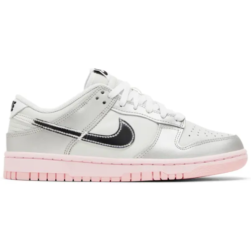 Nike Dunk Low LX Metallic Argenté Rose Foam