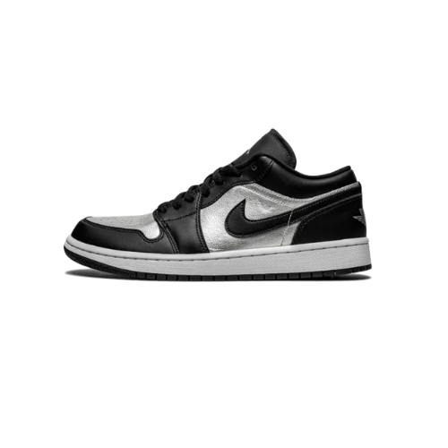 Air Jordan 1 Low SE "Black / Metallic Silver"