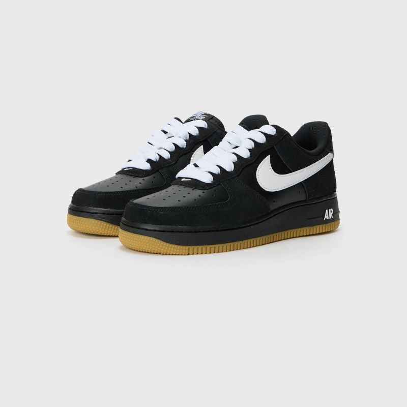 Nike Air Force 1 Black / White / Light Brown