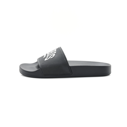 claquette Balenciaga Rubber Paris Logo Slide