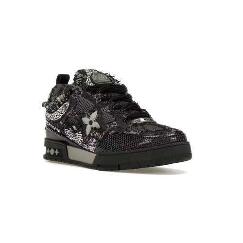 Louis Vuitton Skate Sneaker "Black Swarovski Monogram"
