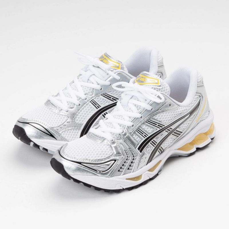 ASICS GEL-KAYANO 14 "White / Tai-Chi Yellow"