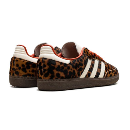 adidas Samba OG "Leopard / Cream Orange"