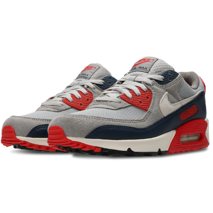Nike Air Max 90 “Grey / Red”