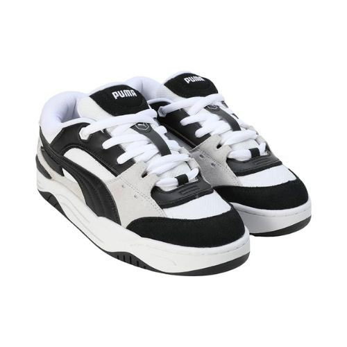 PUMA-180 WHITE BLACK
