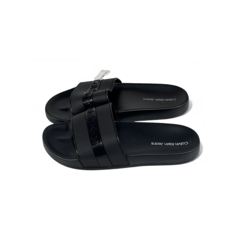 claquette Calvin Klein Slide "Triple Black"
