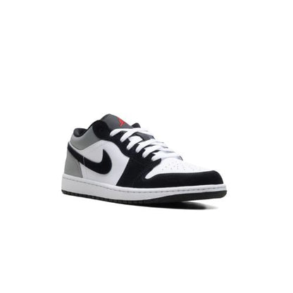 Nike Air Jordan 1 Low SE "White / Fire Red / Black / Matte Silver"