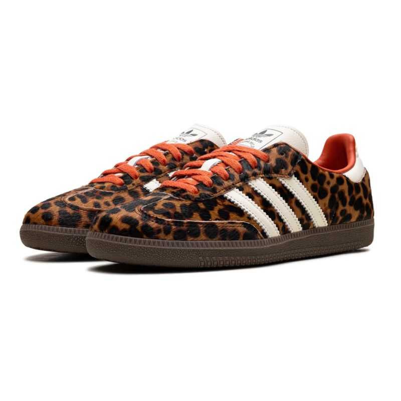 adidas Samba OG "Leopard / Cream Orange"