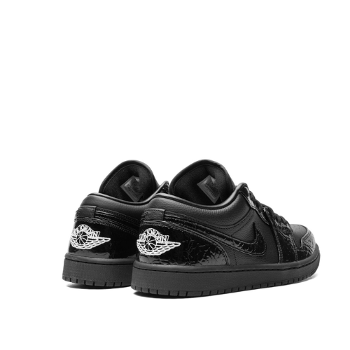 Nike Air Jordan 1 Low SE 'Black Croc'