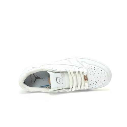 Travis Scott X Nike Air Jordan 1 Low OG SP "Triple white"