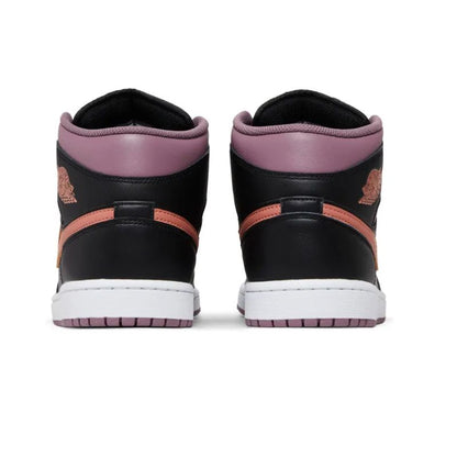 Nike Air Jordan 1 Mid SE "Black / Sky J Mauve"