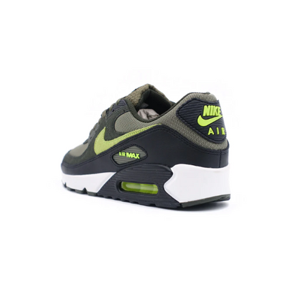 NIKE AIR MAX 90 MEDIUM OLIVE/VOLT/SEQUOIA