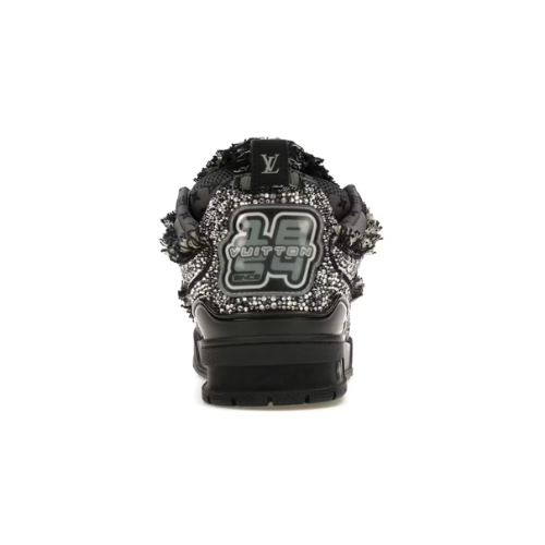 Louis Vuitton Skate Sneaker "Black Swarovski Monogram"