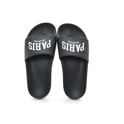claquette Balenciaga Rubber Paris Logo Slide
