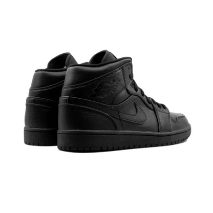 Nike Air Jordan 1 Mid Triple Black