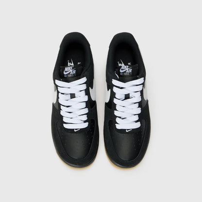Nike Air Force 1 Black / White / Light Brown