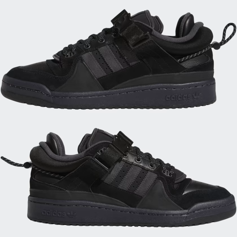 adidas forum black bunny