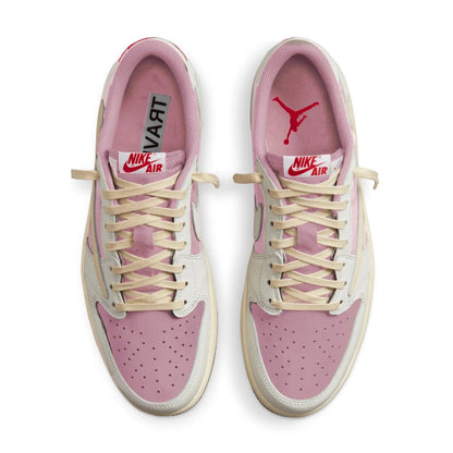 NIKE AIR JORDAN 1 LOW TRAVIS SCOTT "SHY PINK"