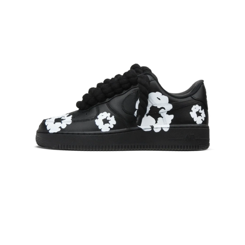 Nike Air Force 1 Low Black Denim Tears