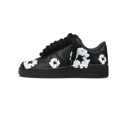 Nike Air Force 1 Low Black Denim Tears