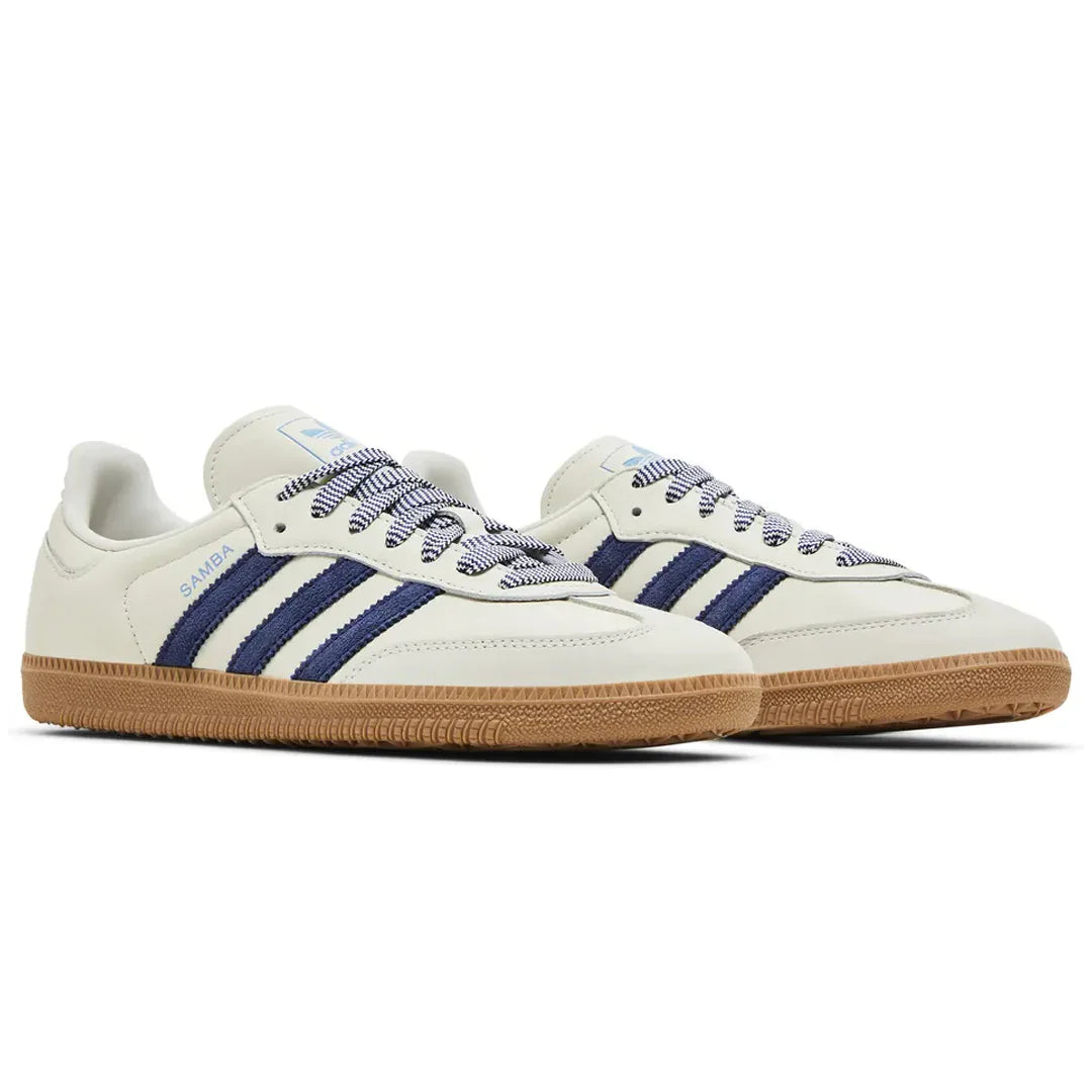 Adidas Samba OG "Off White Dark Blue"