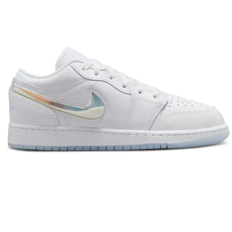 Nike Jordan 1 Low SE GS 'Glitter Swoosh'