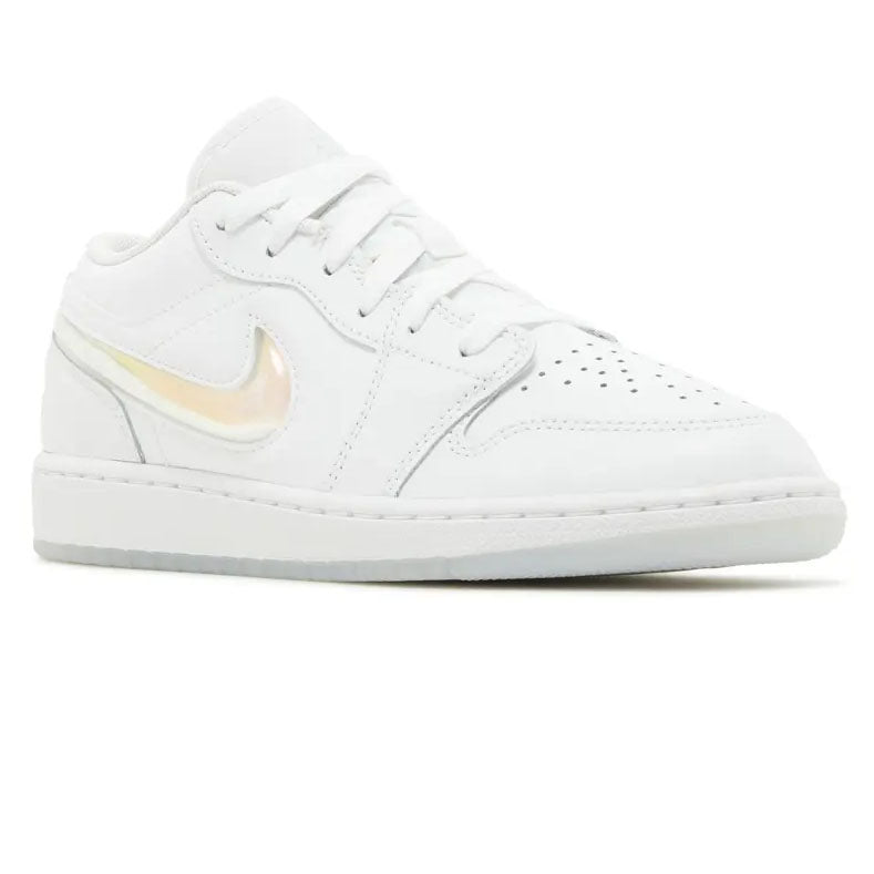 Nike Jordan 1 Low SE GS 'Glitter Swoosh'