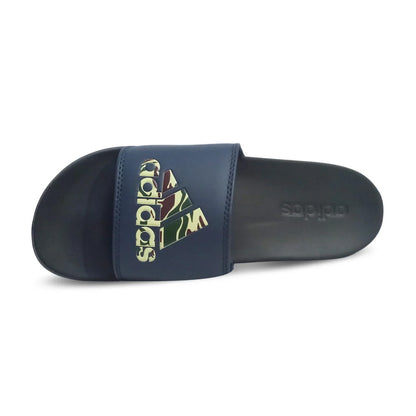 Claquettes ADIDAS ADILETTE COMFORT CAMO BLEU