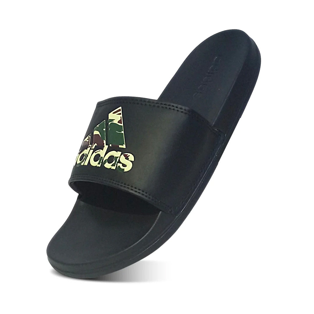 Claquettes ADIDAS ADILETTE COMFORT CAMO Noir