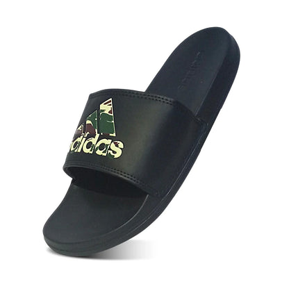 Claquettes ADIDAS ADILETTE COMFORT CAMO Noir